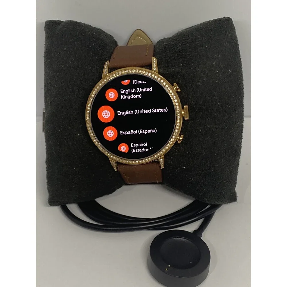 Fossil Gen 4 Authentic Digital Dial Smart Watch Custom Band FTW6021 AB603